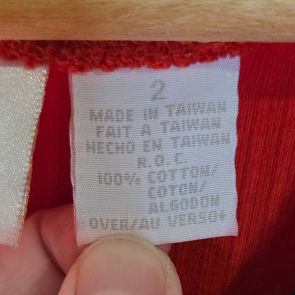 Elisabeth by Liz Claiborne Red V-Neck Knit Top, Size 2X – Classic Staple [0282] - Picture 6 of 8